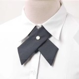   Női keresztnyakkendő - Sötétszürke